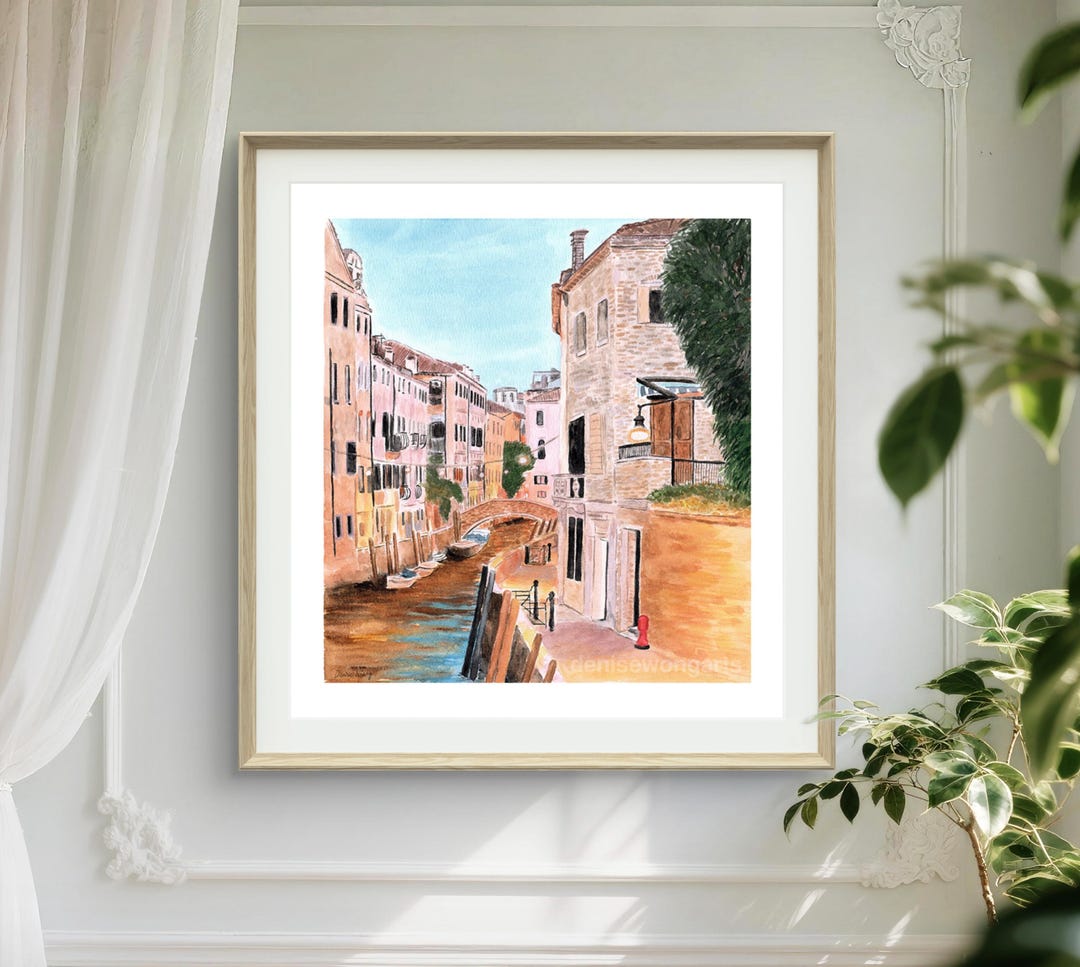 A Quiet Canal in Venice, Series No. 1