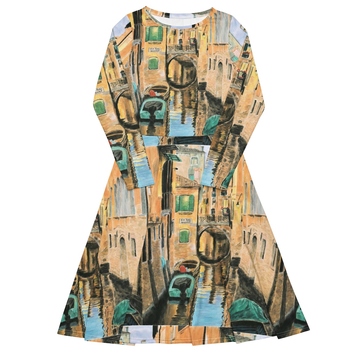 Rio Tera Secondo Venice Midi Dress — flat view