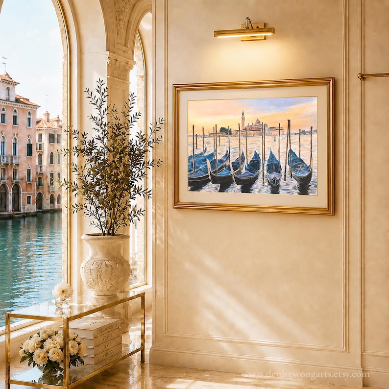 Venice Grand Canal Gondolas