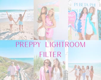 Preppy Beachy Mobile Lightroom prédéfini Preppy