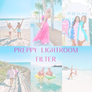 Preppy Beachy Mobile Lightroom Preset