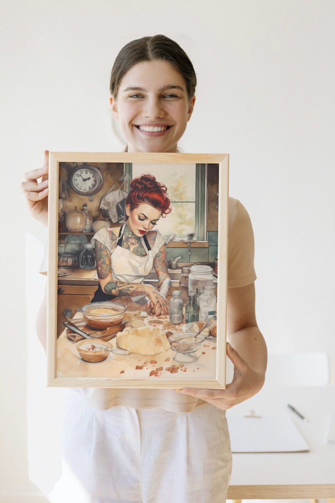 Inked Artisan Digital Art for Download Etsy