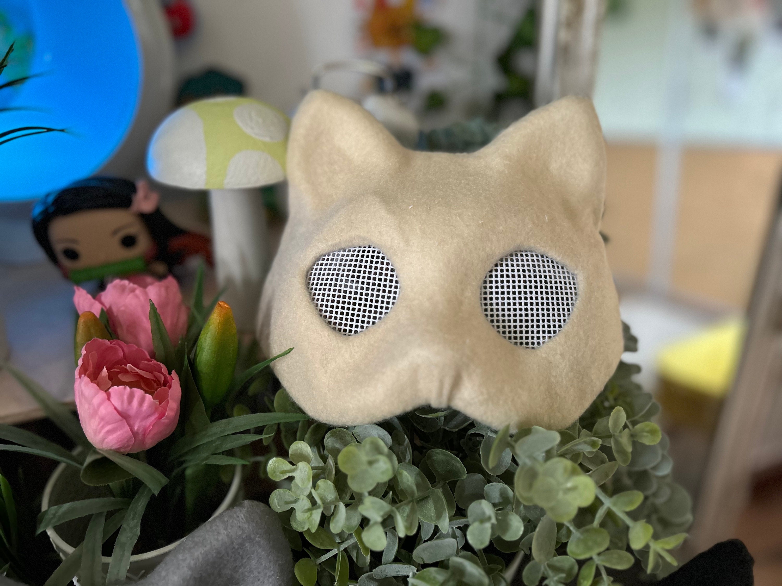Design Your Own Therian Cat Mask Mask Cat Mask Anime Etsy UK