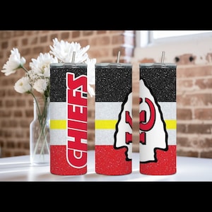 Kansas City Chiefs Glitter textured