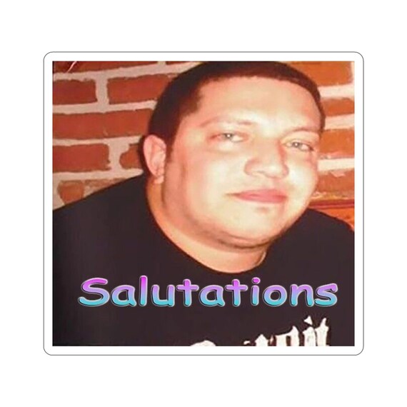 Sal Vulcano Salutations Meme Impractical Jokers Kiss cut Stickers Etsy Ireland