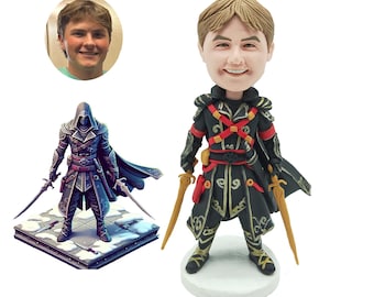 Custom bobbleheads, personalized hero figurines, custom superhero figurines, custom superhero adult gifts, custom superhero dolls