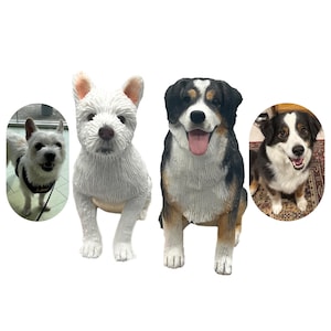 Adorno personalizado para tarta de boda de perro, cumpleaños de mascota, adorno para tarta de gato, estatua de perro, cumpleaños de perro, adorno para tarta de mascota, aniversario de mascota