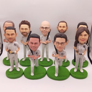 Custom Baseball Bobbleheads, Bobblehead Baseball Players, Best Gift For Young Baseball Player, Personalized Gift For Baseball Player
