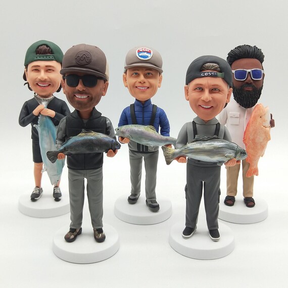 Fisherman - - Custom Bobbleheads Dolls