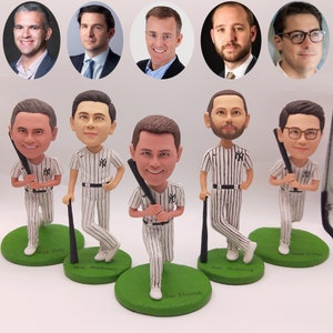 Custom Baseball Bobbleheads, Bobblehead Baseball Players, Best Gift For Young Baseball Player, Personalized Gift For Baseball Player