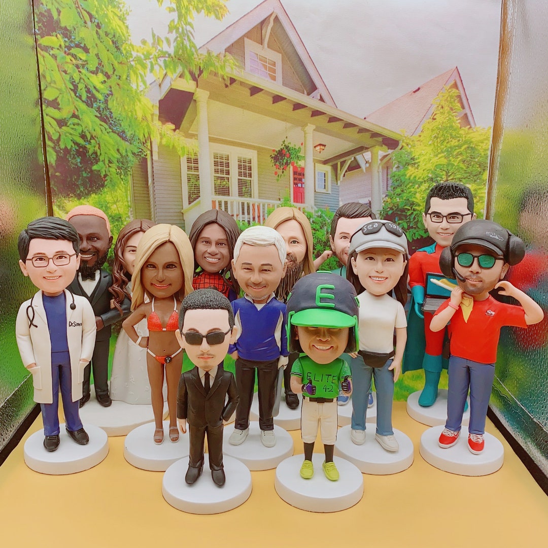 Personalized Bobbleheadscustomized Bobblehead Bobble Head Etsy
