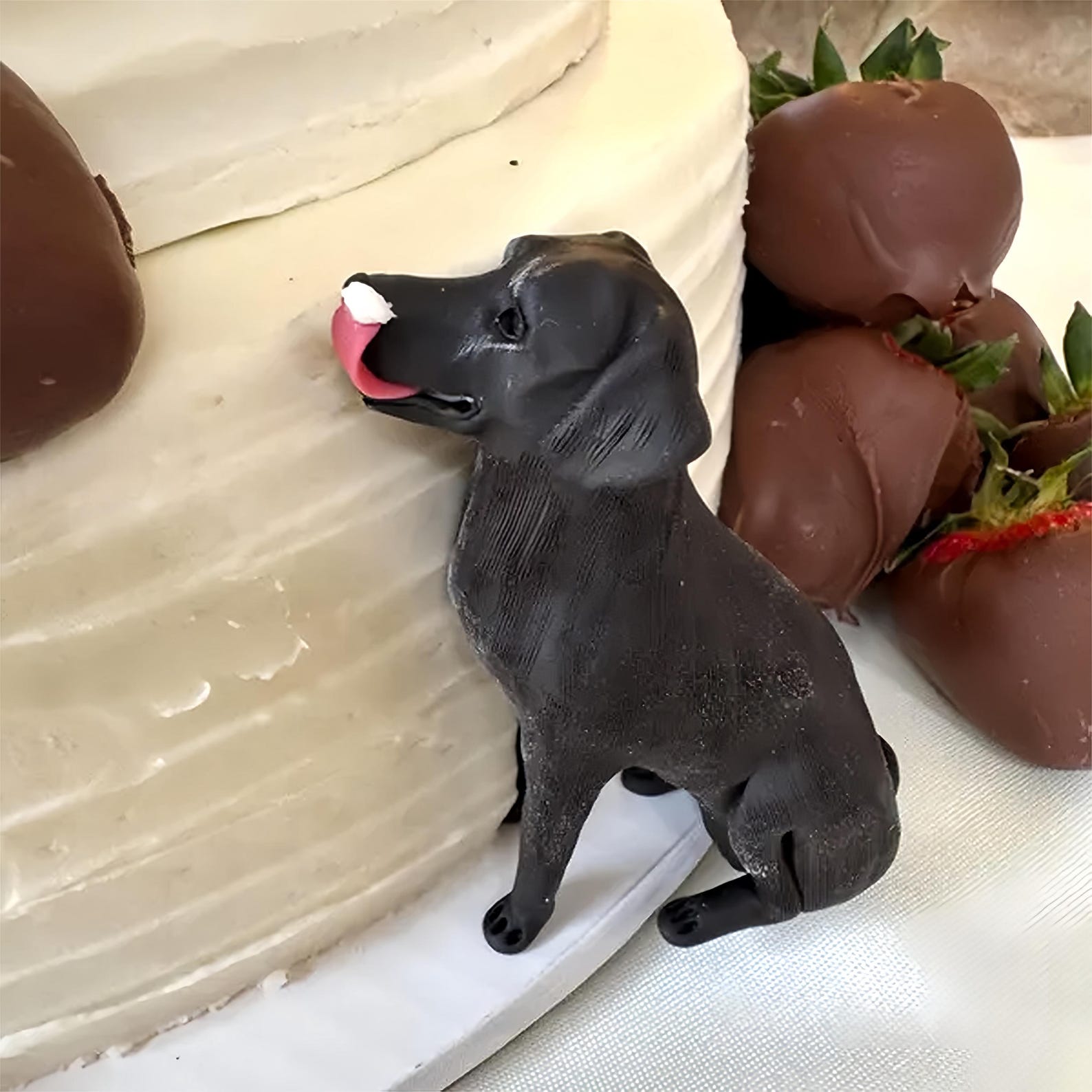 Custom Dog Cake Toppers, Pet Wedding Cake Toppers, Dog Birthday, Mini — free download