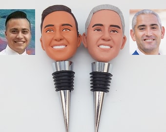 Tapón de botella personalizado, abridor de botellas con figura personalizada, abridor de botellas de cerveza, abridor de botellas de boda, regalos para padrinos y damas de honor.