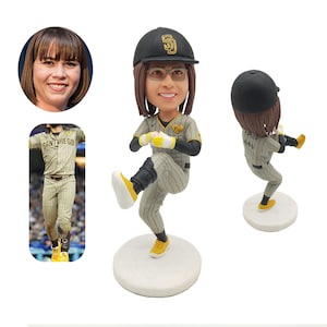 Personalized bobbleheads, custom baseball group bobbleheads, Customised sports group bobbleheads, baseball bobbleheads,Baseball Player Gift