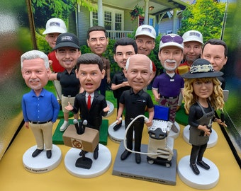 Personalized bobbleheads, Personalized birthday bobbleheads for him, Romantic anniversary gifts for husband, Customized car bobbleheads