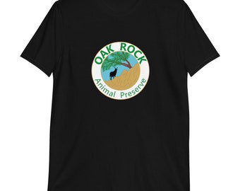 Camiseta de manga corta unisex - Logotipo original de Oak Rock