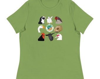 Camiseta ancha para mujer