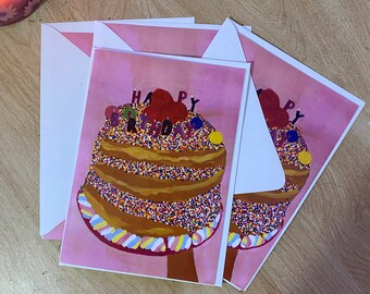 Birthday Cake Card