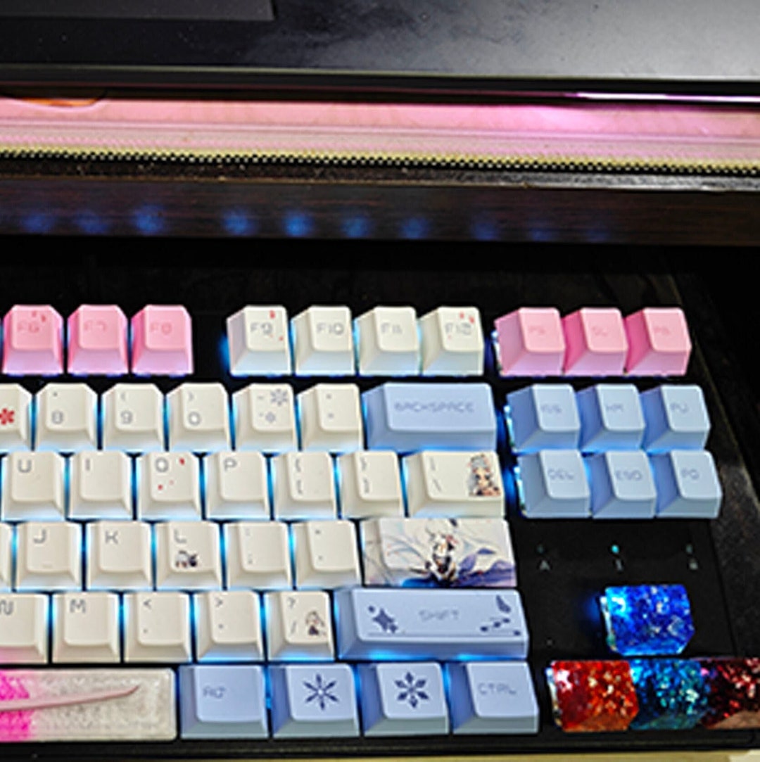 Crystal Keycaps Resin Keycaps Character Keycaps ESC Keycaps Etsy