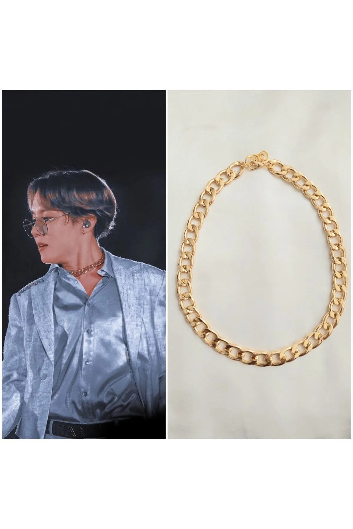 jhope lock necklace