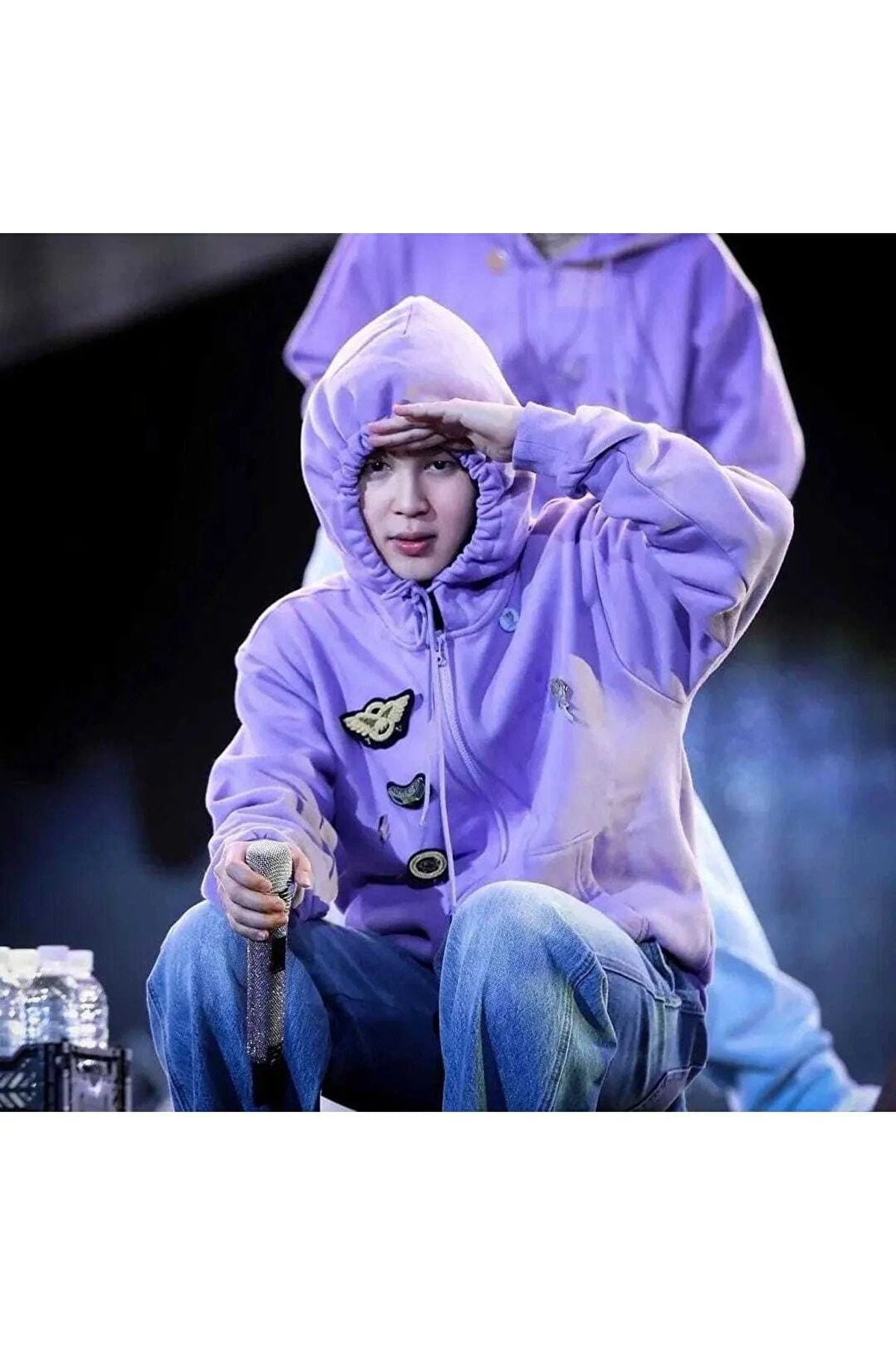 BTS Jimin Purple Hoodie - Film Star Outfits