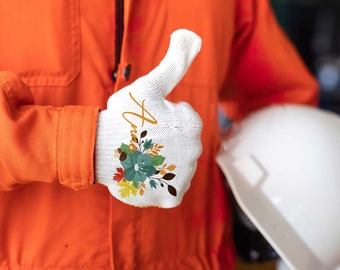 Guantes personalizados para amantes de la jardinería, guantes de jardín para jardineras, guantes de trabajador de jardinería, regalos personalizados para ella, regalo de bienvenida