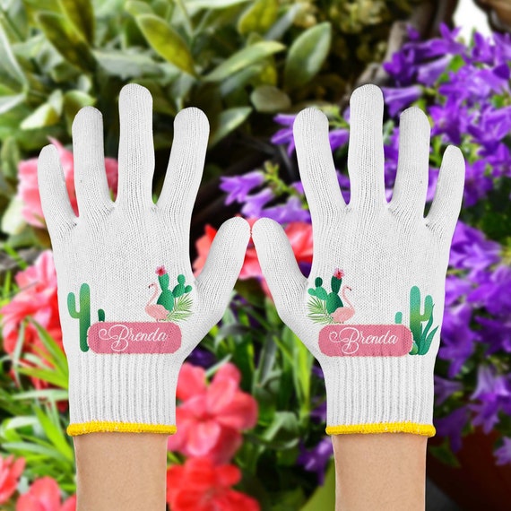 Personalized Cactus Gardening Gloves: Cotton Outdoor Work Gloves - Etsy  Israel