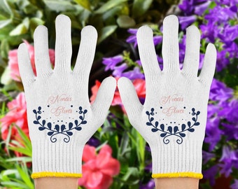 Guantes impresos para guantes personalizados, guante de jardín para trabajar, guantes para actividades al aire libre, guantes de granjero, regalos de plantador de huertos