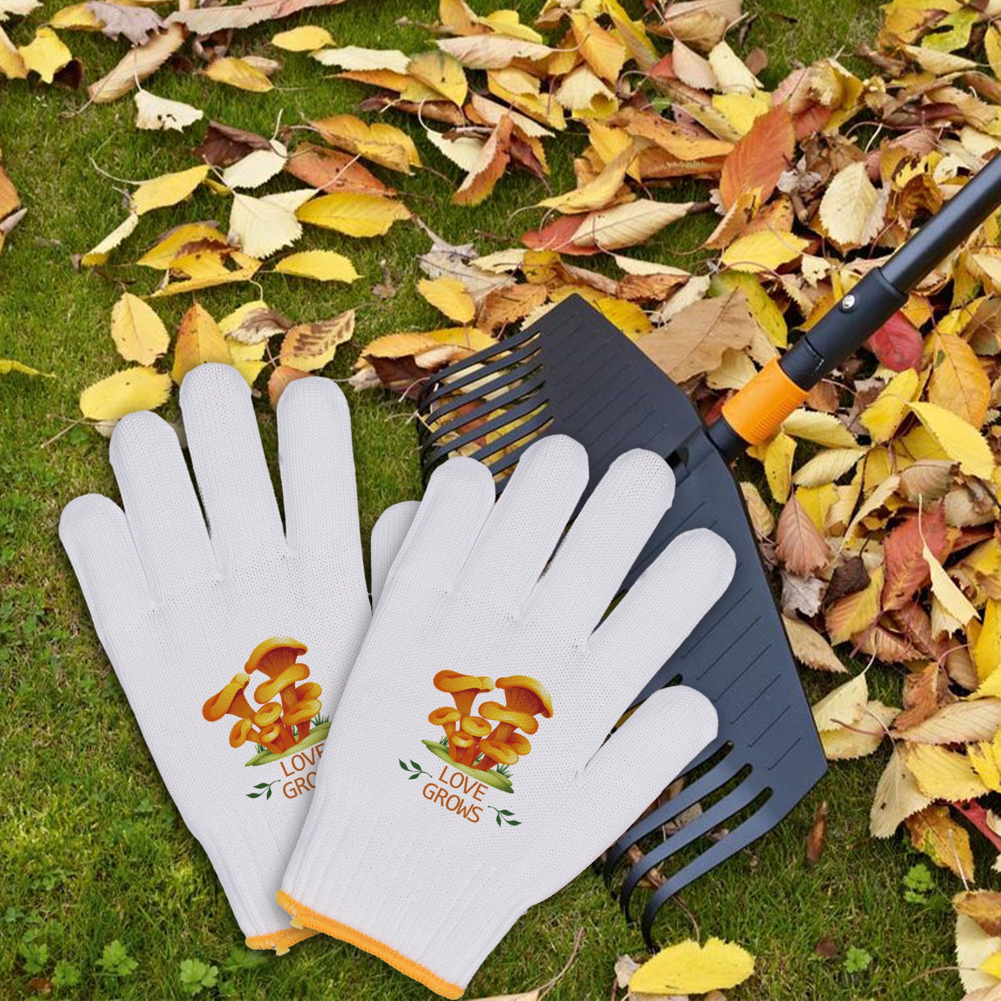 Custom Farm Work Gloves, Adult Gloves, Personalized Gardening