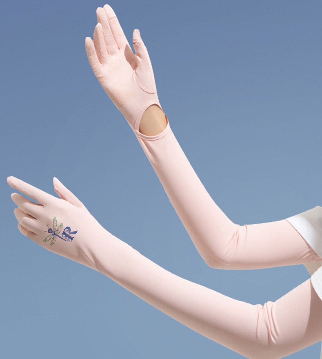 Cooling Gloves Sun Block Arm Gloves Sun Protection Gloves Etsy