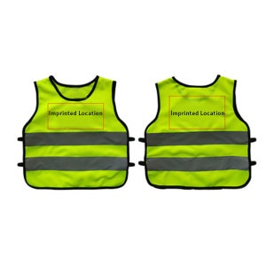 ORANGE, BLUE & FLUORESCENT GREEN SAFETY VEST - SafetyFirst