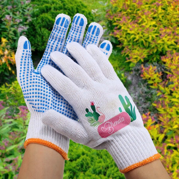 Cactus Gloves Gardening Gloves For Thorns Personalized Cactus Gardening  Gloves: Cotton Outdoor Work Gloves