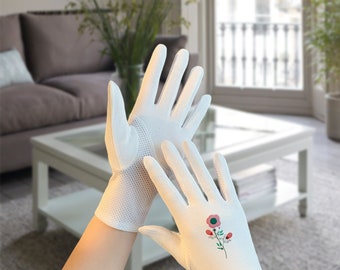 Personalized Sun Protection Gloves, Sunscreen Women Gloves, Outdoor Protection Gloves, Work/Driving UV Protection Gloves, Summer Gift