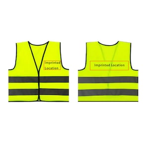 Customized Visibility Safety Vest,  Safety Gear for School Students, Safety Vest for Bicycling, School Children Training Breathable Vest