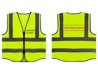 High Visibility Security Motorcycle Reflective Safety Vest,  Safety Vest, High Visibility Reflective Vest, Work Vest Customized,  Group gift