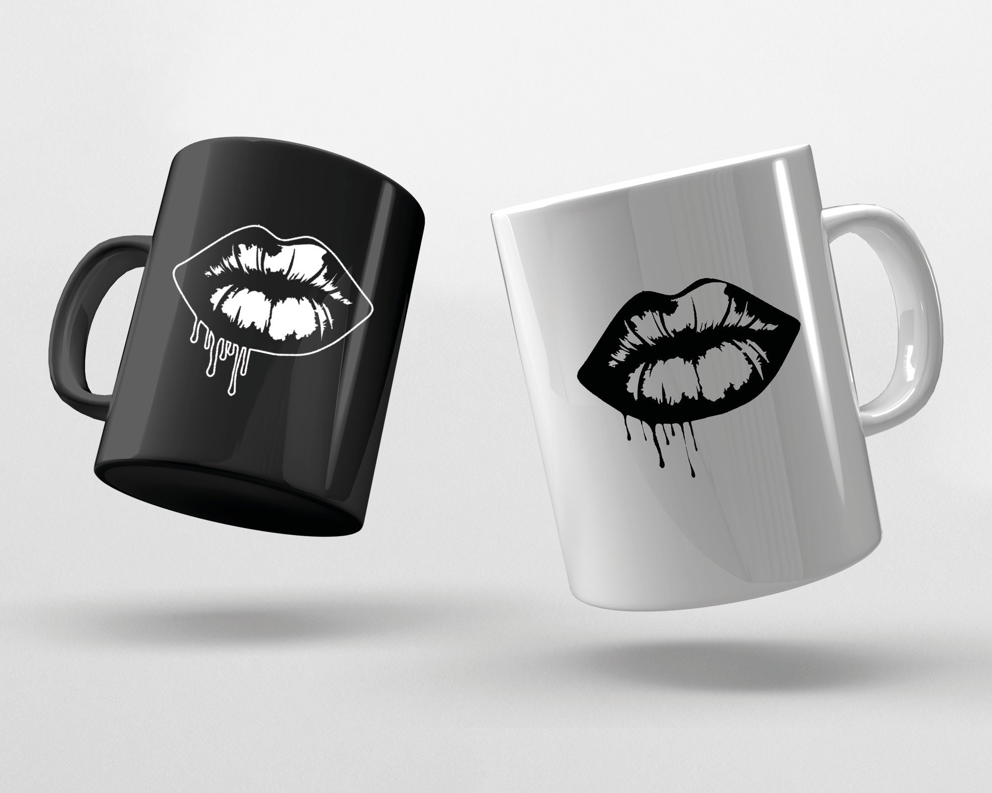 Lips SVG Lips PNG Dripping Lips SVG Lips Clipart Etsy UK