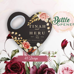 Wedding Party Favors for Guests in bulk / Wedding Bulk Favors / Wedding Gift For Guest / Thank You Favor Magnet Opener Favors