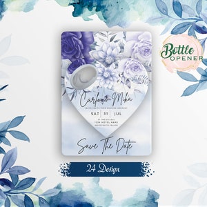 Gepersonaliseerde magneet flesopener bruiloft gunst, Quinceañera en Sweet 16 magneet flesopener - perfecte gunst voor uw feest!