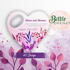 Magnet Opener Favors / Wedding Party Favors for Guests in bulk / Wedding Bulk Favors / Wedding Gift For Guest / Thank You Favor
