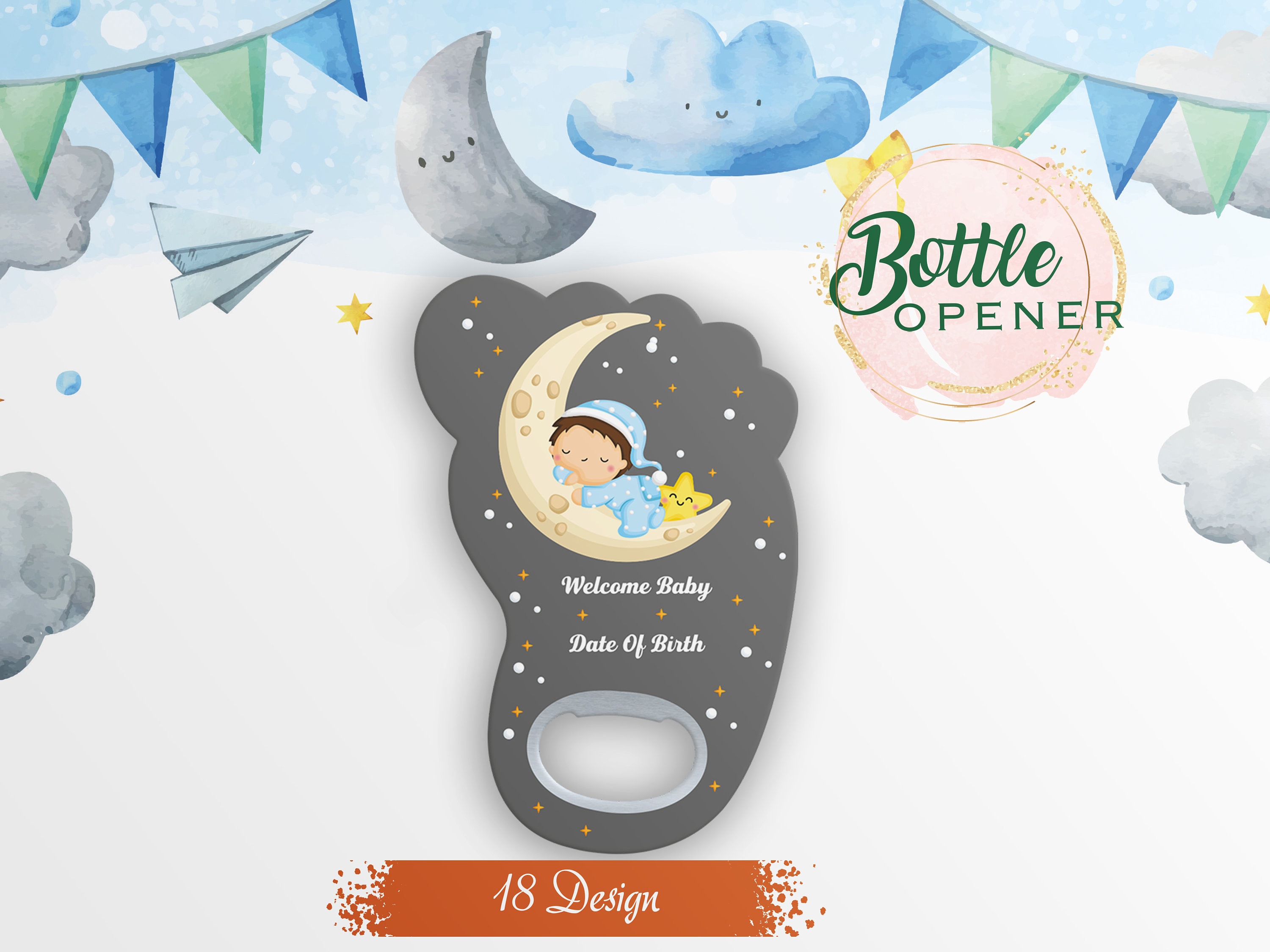 Inviti BABY SHOWER BAMBINI da personalizzare gratis [Digitali