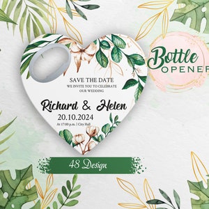 Magnet Opener Favors / Wedding Party Favors for Guests in bulk / Wedding Bulk Favors / Wedding Gift For Guest / Thank You Favor