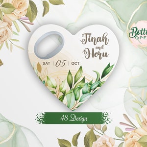 Magnet Opener Favors / Wedding Party Favors for Guests in bulk / Wedding Bulk Favors / Wedding Gift For Guest / Thank You Favor