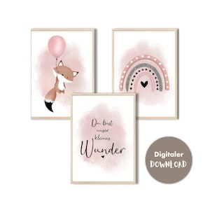 Descarga digital MyBaby123® | Imágenes de afirmación | Cuadros de habitaciones infantiles | Póster habitación infantil | decoración de la habitación del bebé
