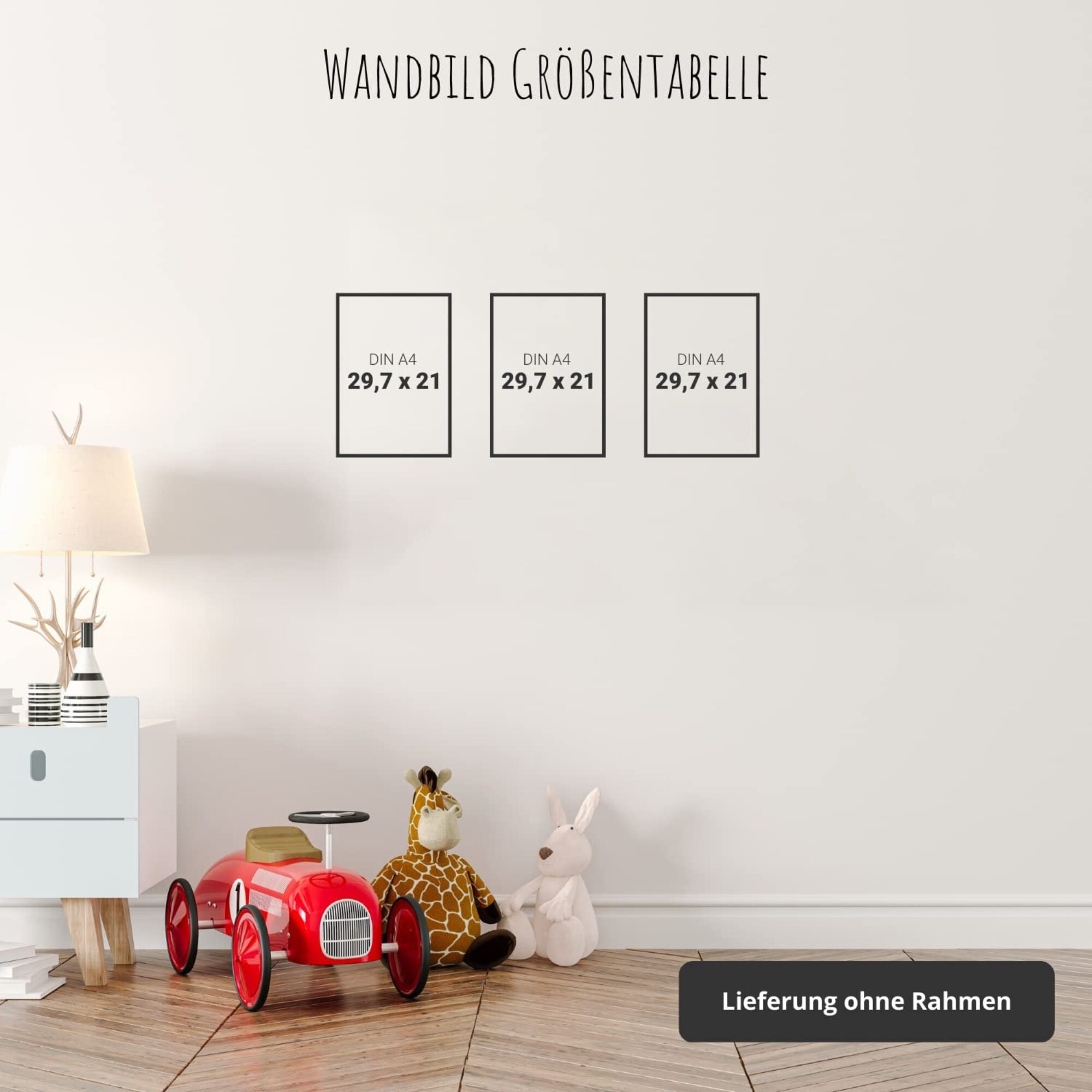 Poster Mondo Subacqueo MeinBaby123 - Set Da 3 Pezzi DIN A4, Balena, Medusa, Tartaruga Per Cameretta - Foto 7