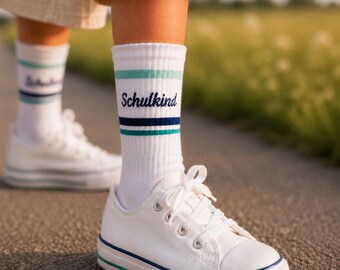Schoolchild Socks | Back to School Gift | Back to School Gift Idea | Back to School Outfit | Schoolchild 2025 | Boy's Tennis Socks