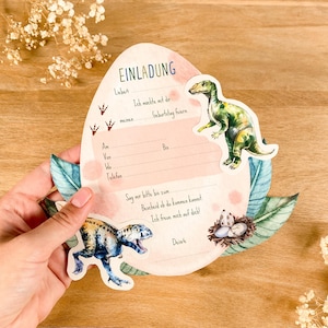 Dino Einladungskarten selber basteln, Kinder Einladungskarten basteln, Einladungskarten Jungs basteln, Einladungskarten Dinosaurier DIY