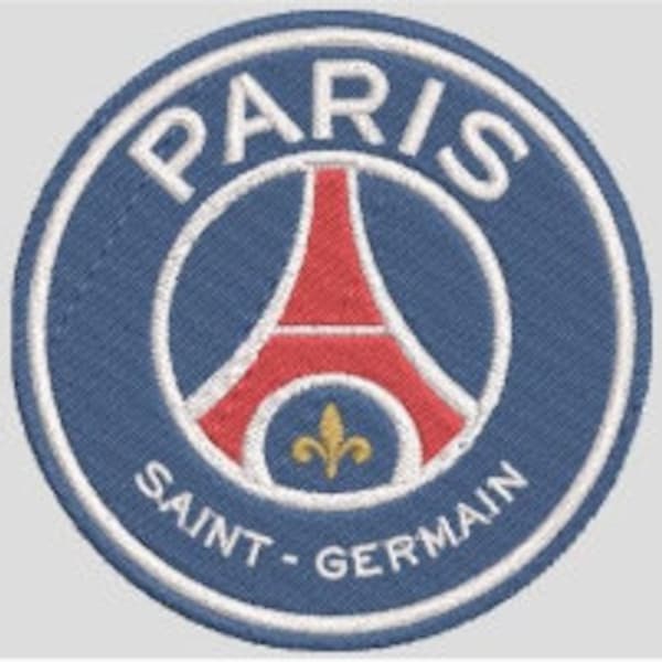 Paris Saint-Germain FC Embroidery design. Machine Embroidery Design. Embroidery design. Two size. Best price. High quality. Colorful.