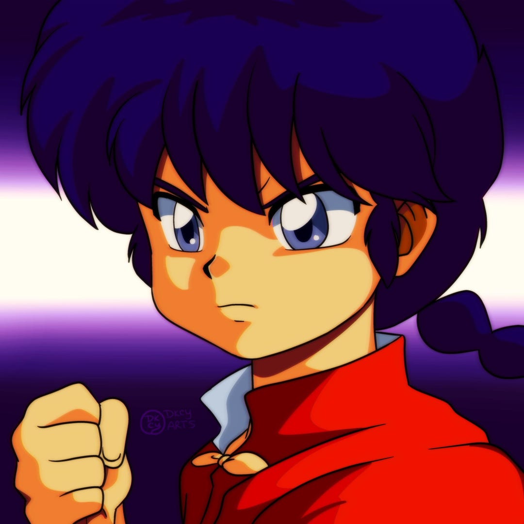 Ranma 1/2 - Character Portraits - Etsy