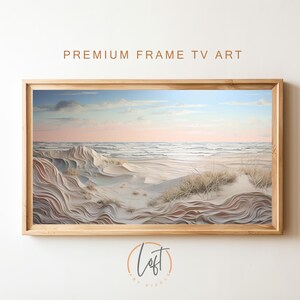 Samsung Frame TV Art Summer | Frame TV Art | Seascape Vintage Painting | Art for Samsung Frame TV | Nautical Painting | Digital Download