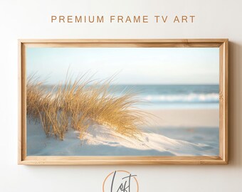 Coastal Beach Grass Art | Samsung Frame TV (Digital Download)
